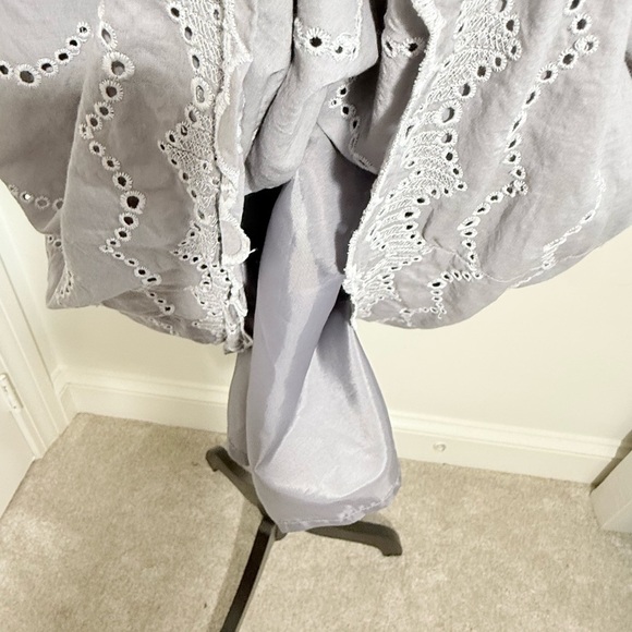 J. Crew Gray Strapless Sundress for Cocktail Events - Picture 3 of 7